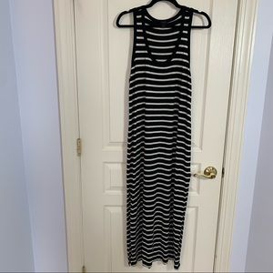 J crew striped maxi‎ dress